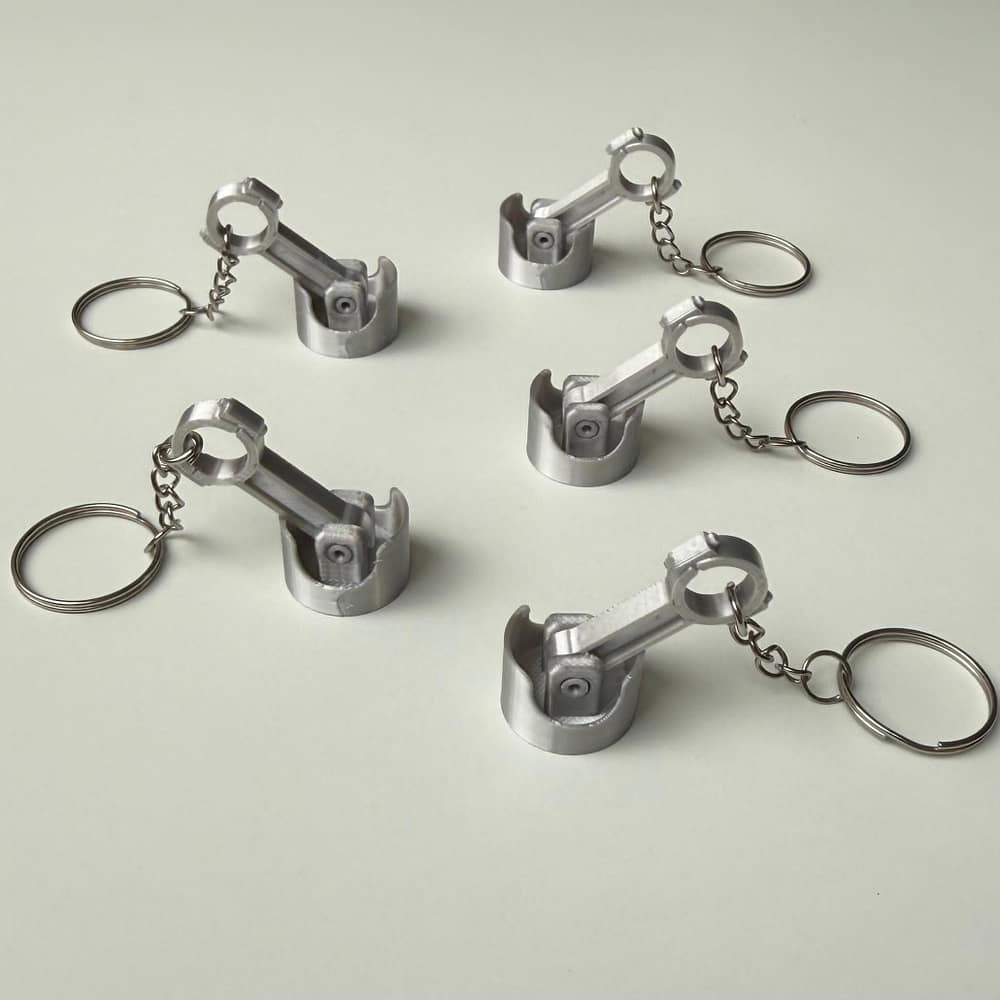 Llavero articulado Pistón + Biela