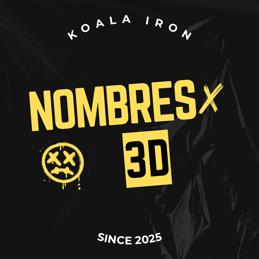 Nombres 3D