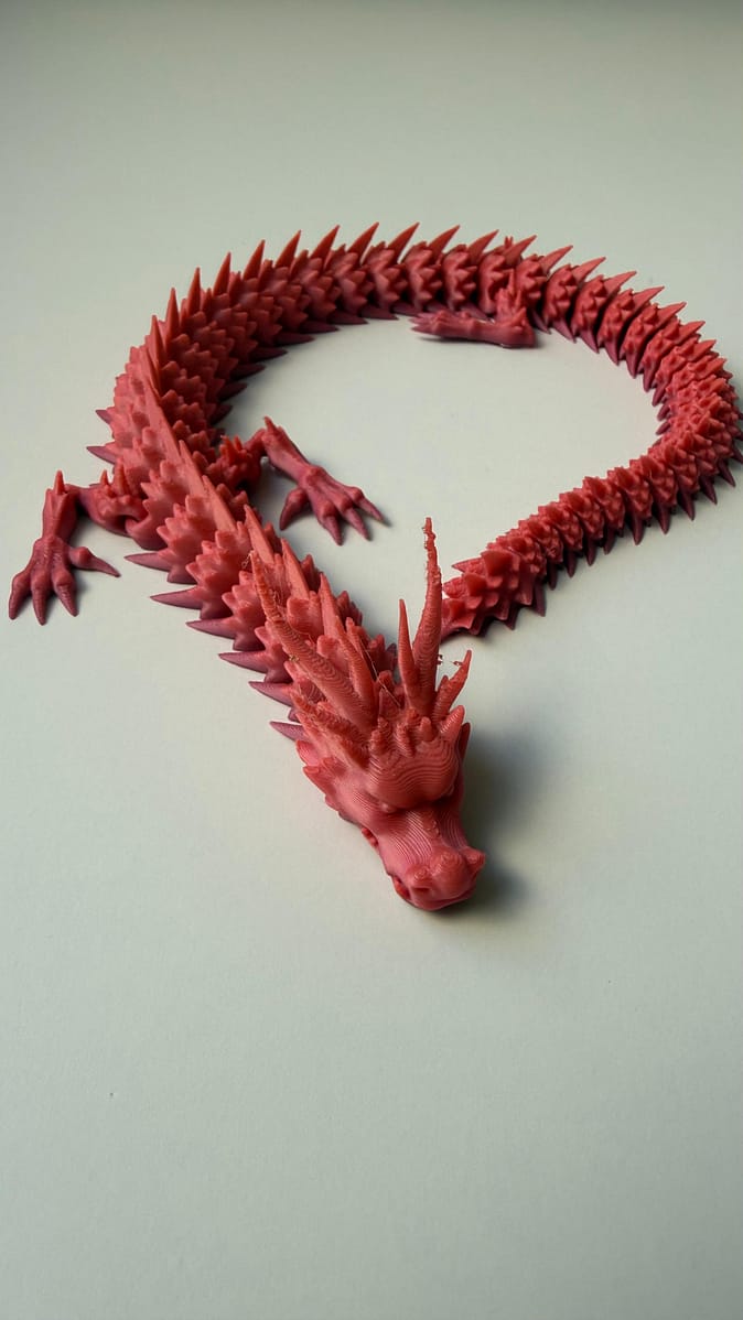 Dragón articulado 3D